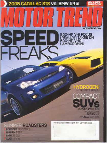 Motor Trend - August 2004