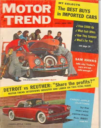 Motor Trend - April 1958