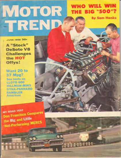 Motor Trend - June 1958
