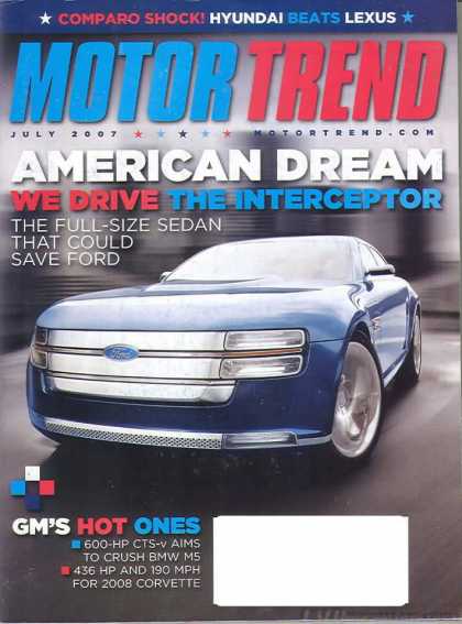 Motor Trend - July 2007
