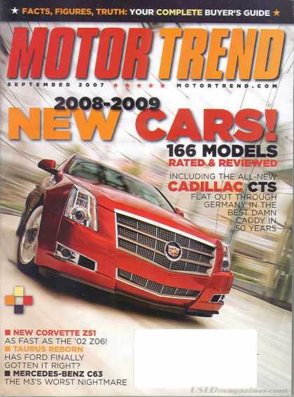Motor Trend - September 2007