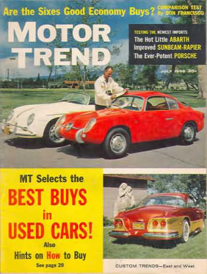 Motor Trend - July 1958