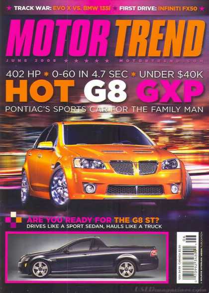 Motor Trend - June 2008