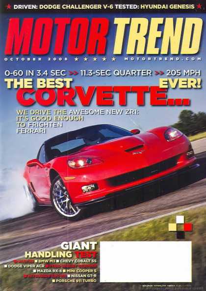 Motor Trend - October 2008