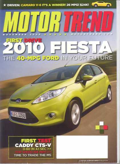 Motor Trend - November 2008