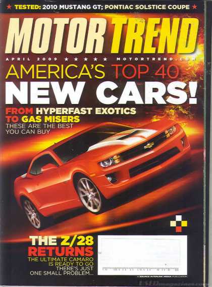 Motor Trend - April 2009