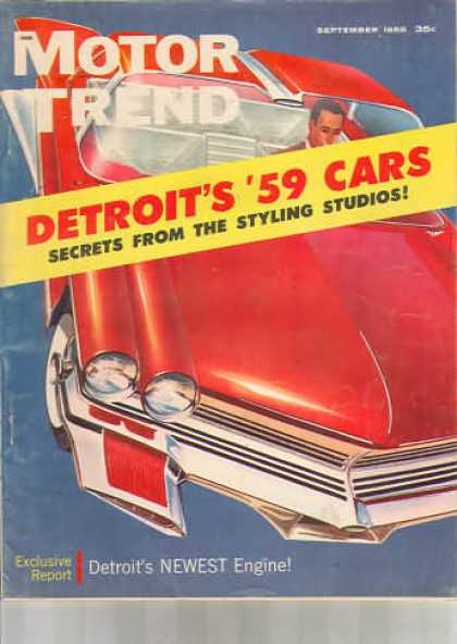 Motor Trend - September 1958