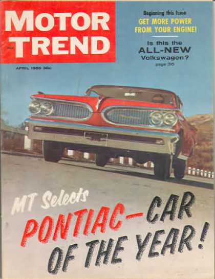 Motor Trend - April 1959
