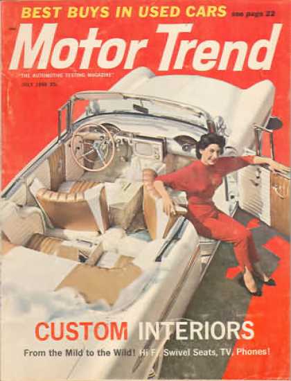 Motor Trend - July 1959