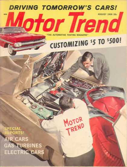 Motor Trend - August 1959