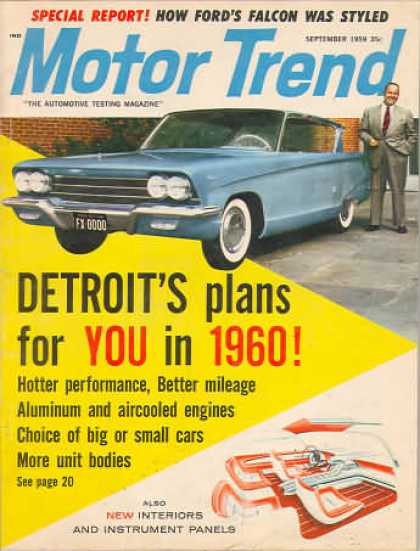 Motor Trend - September 1959
