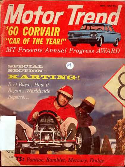 Motor Trend - April 1960