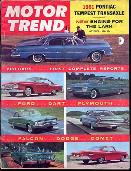 Motor Trend - October 1960