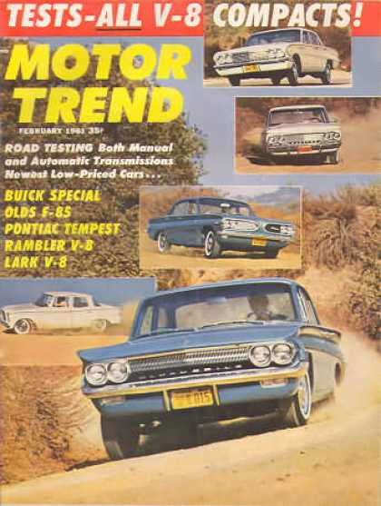 Motor Trend - February 1961