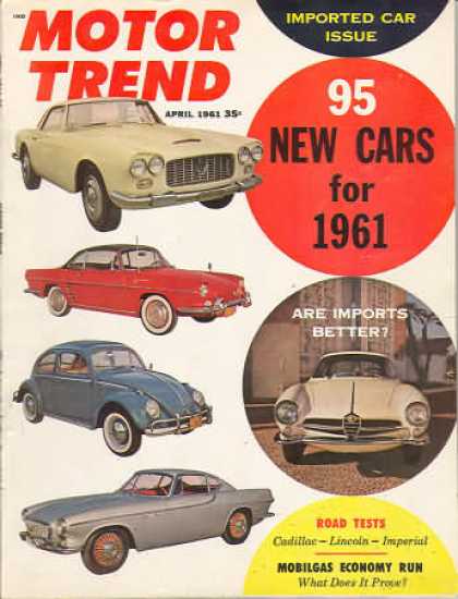 Motor Trend - April 1961