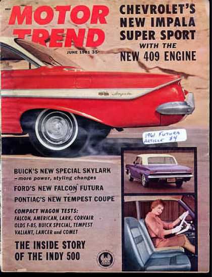 Motor Trend - June 1961