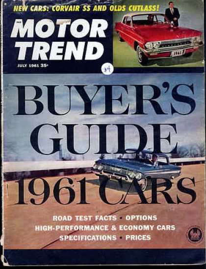 Motor Trend - July 1961