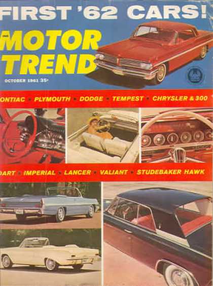Motor Trend - October 1961