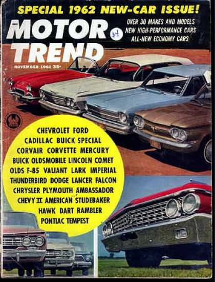 Motor Trend - November 1961