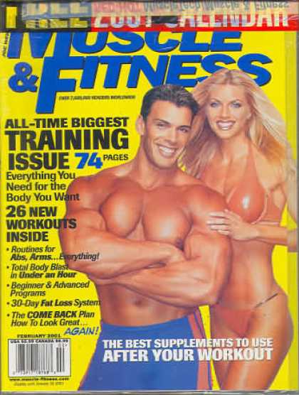 Muscle & Fitness - February 2001