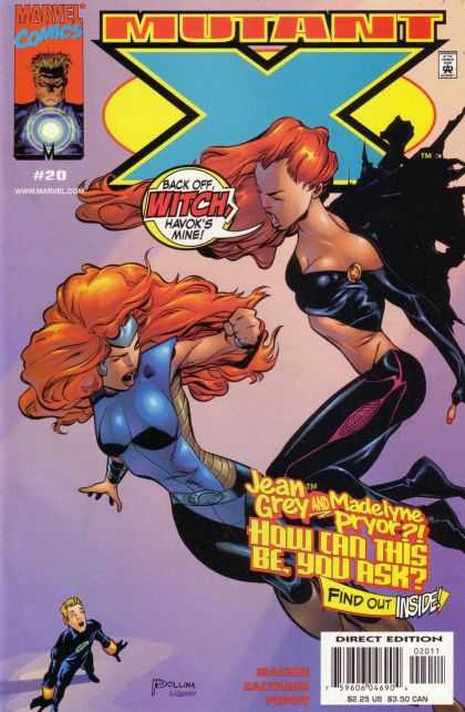 Mutant X 20 - Women - Red Hair - Big Breasted - Fighting - Havok
