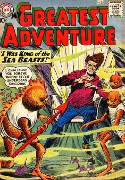 My Greatest Adventure 47 - I Was King Of The Sea Beasts - Fishmen - Oyster Chair - Underseas Kingdom - Sitting In Chair