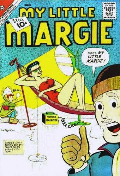 My Little Margie 40 - Ice Fishing - Tanning - Generator - Snow - 10 Cents