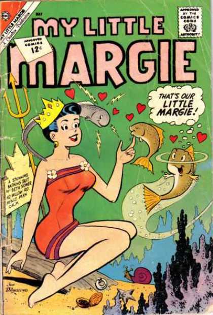 My Little Margie 41 - Fish - Crown - Trident - Bathing Suit - Snail