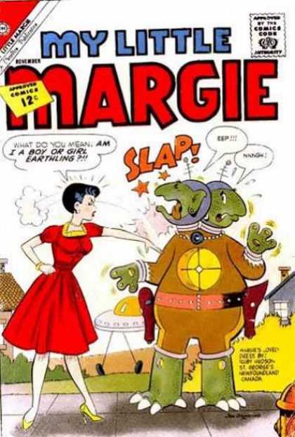 My Little Margie 44 - Slap - Am I A Boy Or Girl Earthling - Little Margie - Comics I2c - Canada
