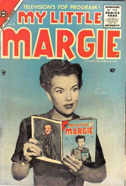 My Little Margie 8 - Televisions Top Program - Approved By The Comics Code - Authority - Woman - Book