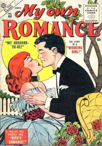 My Own Romance 44 - Maried - Woman - Man - Rose - Kissing