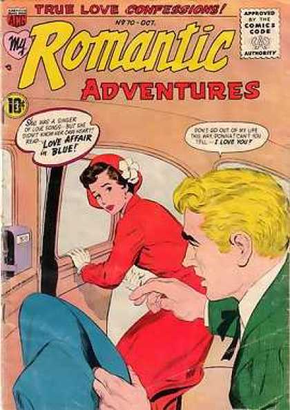 My Romantic Adventures 70 - My Romantic Adventures - True Love Confessions - Man - Woman - Inside Car