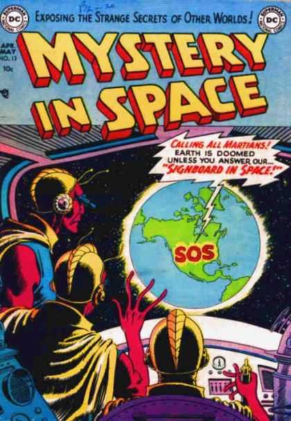 Mystery in Space 13 - Secrets - Alien - Martians - Earth - Spaceship