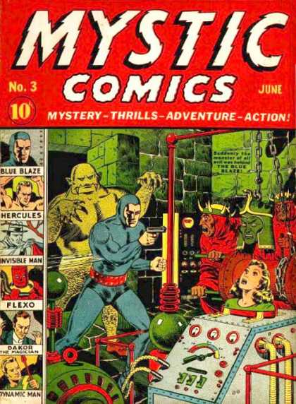 Mystic Comics 3 - Power Friends - Adventure League - Super Friends - Super Heroes - Mystic Heroes