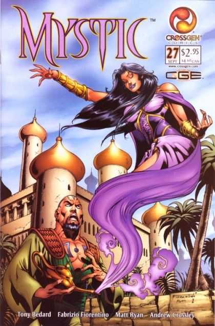 Mystic 27 - Crossgen - Crossgen Comics - Witch - Mystica - Genie - Fabrizio Fiorentino, Matt Ryan