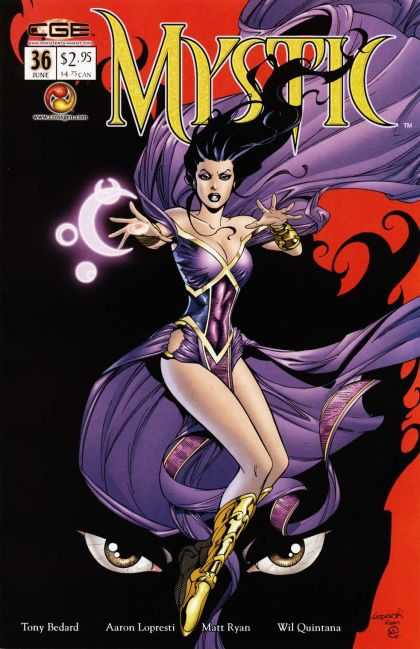 Mystic 36 - Woman - Moon - Eyes - Tony Redard - Matt Ryan - Aaron Lopresti, Matt Ryan