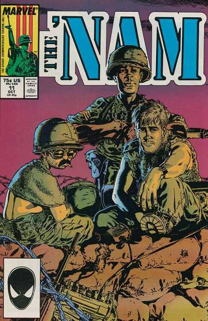 Nam 11 - Marvel - Soldiers - Guns - Comics Code - 11 Oct