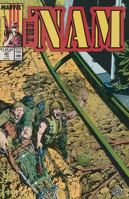 Nam 20 - Vietnam - Bob Camp - Marvel Comics - Military - Soldiers