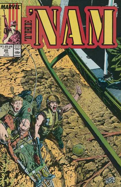 Vietnam - Bob Camp - Marvel Comics - Military - Soldiers Nam 20 - Vietnam - Bob Camp - Marvel Comics - Military - Soldiers