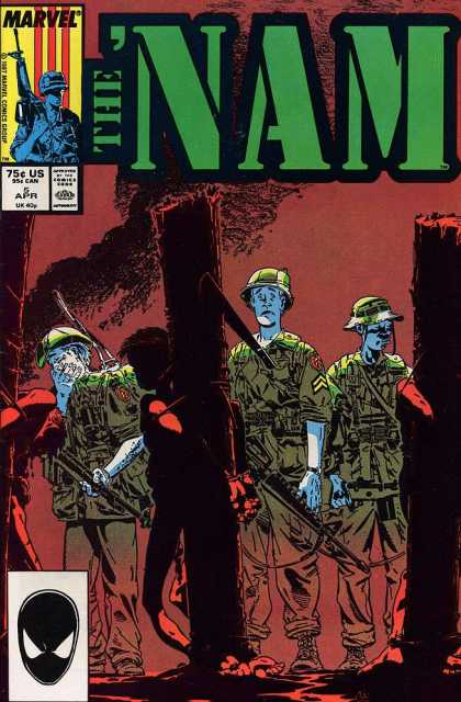 Marvel - Army - Military - April - 75 Cents Nam 5 - Marvel - Army - Military - April - 75 Cents