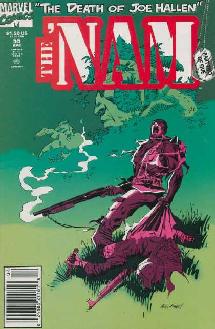 Nam 55 - The Death Of Joe Hallen - The Nam - Part Two Of Five - Marvel - 55