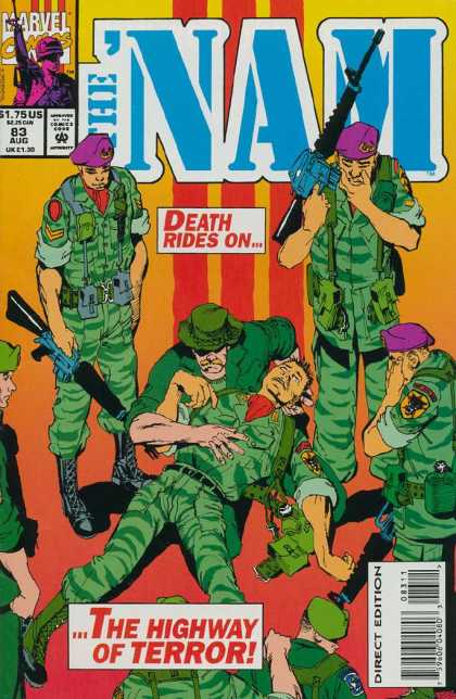 Nam 83 - Marvel - Soldier - Death - Highway - Terror