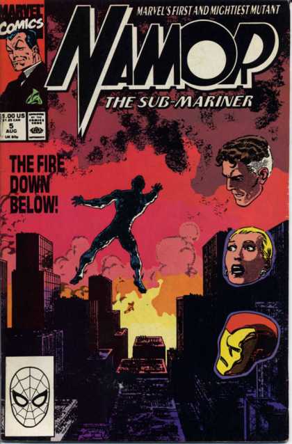 Namor 5 - Marvel Comics - Reed Richards - Ironman - The Sub-mariner - First And Mightiest Mutant - Salvador Larroca