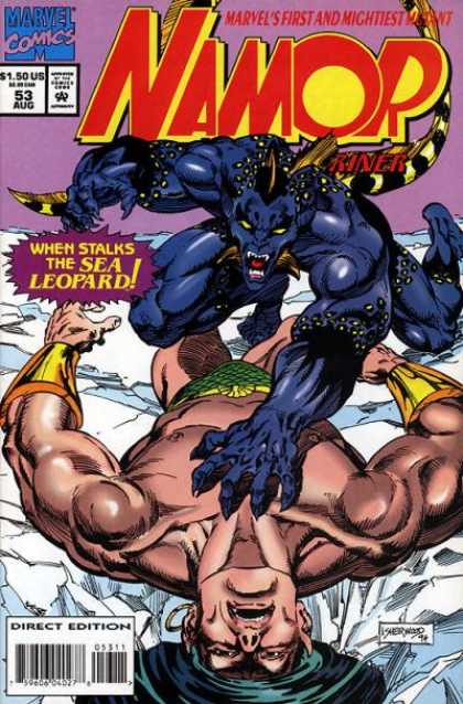 Namor 53 - When Stalks The Sea Lepard - Riner - Purple Beast - Clawing Chest - Flying Monster