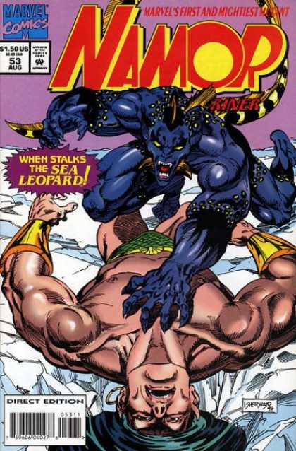 Namor 53 - When Stalks The Sea Lepard - Riner - Purple Beast - Clawing Chest - Flying Monster