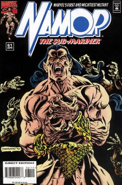 Namor 61 - Approved By The Comics Code Authority - Marvel Comics - 61 Apr - The Sub-mariner - Direct Edition