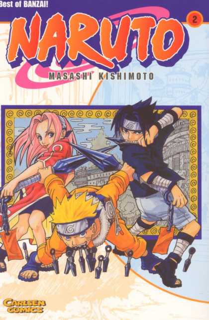 Naruto 2 - Banzai - Fighting - Chains - Weapons - Pink Hair