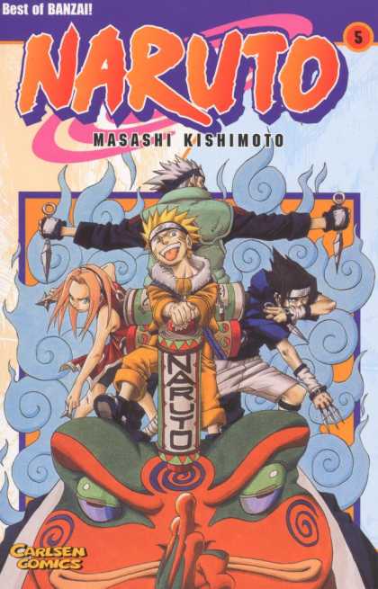 Naruto 5 - Carlsen - Best Of Banzai - Masashi Kishimoto - Naruto - Knife