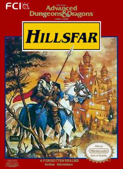 NES Games - AD&D Hillsfar