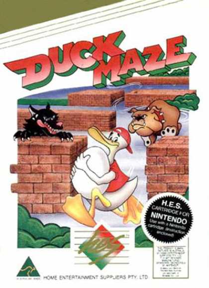 NES Games - Duck Maze HES